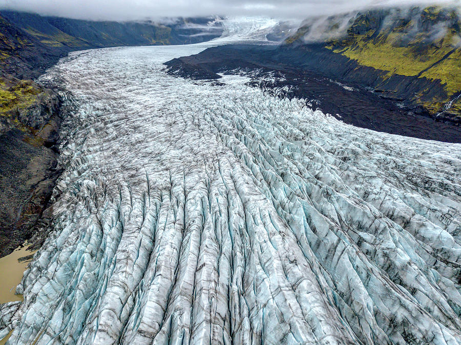 Glacier Art Photograph by David Letts