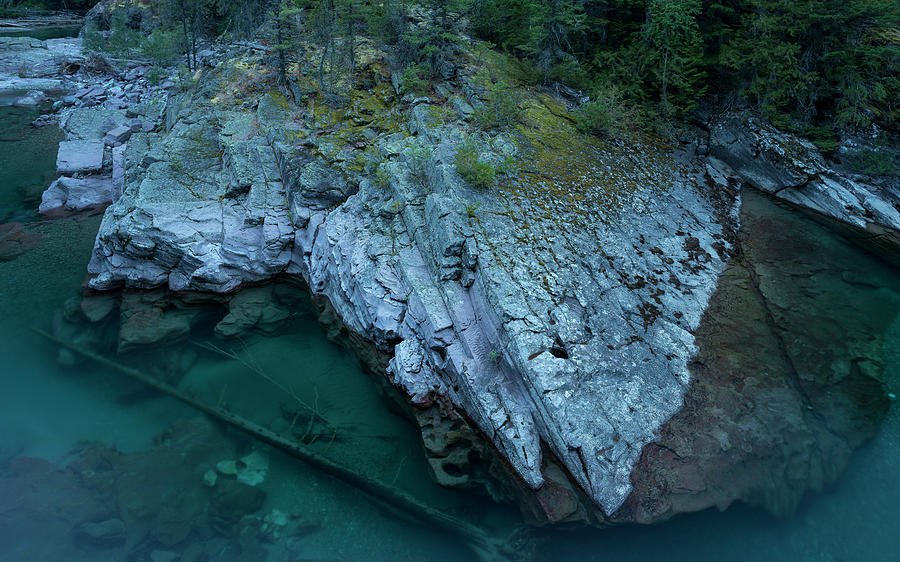 Glacier Creek Photograph by James Covello