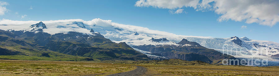 Glacier in Iceland Photograph by Agnes Caruso