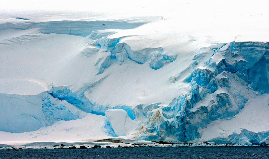 Glacier Last Colors Photograph by Louis Blair