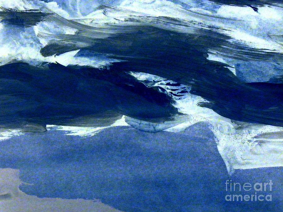 Glacier Melting Digital Art by Nancy Kane Chapman