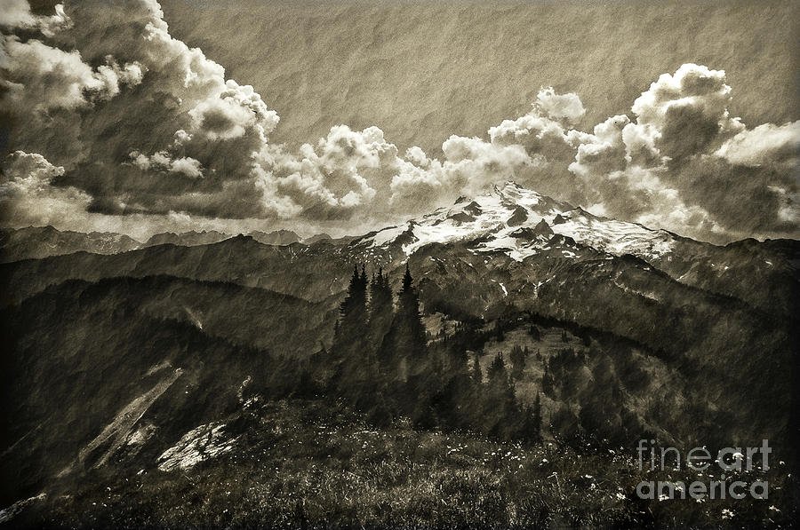 Glacier Peak Mystery Photograph By Michael Ziegler Fine Art America