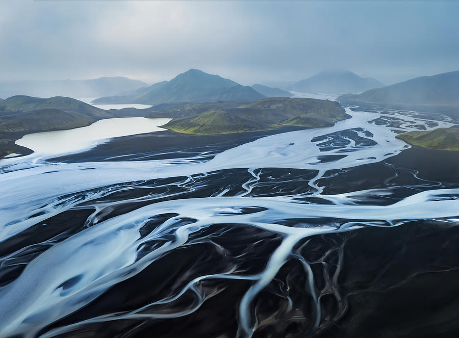 Glacier Rivers Photograph by Yuhan Liao - Fine Art America