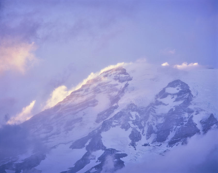 Glaciers Cascade Down The South Side Photograph By Panoramic Images 