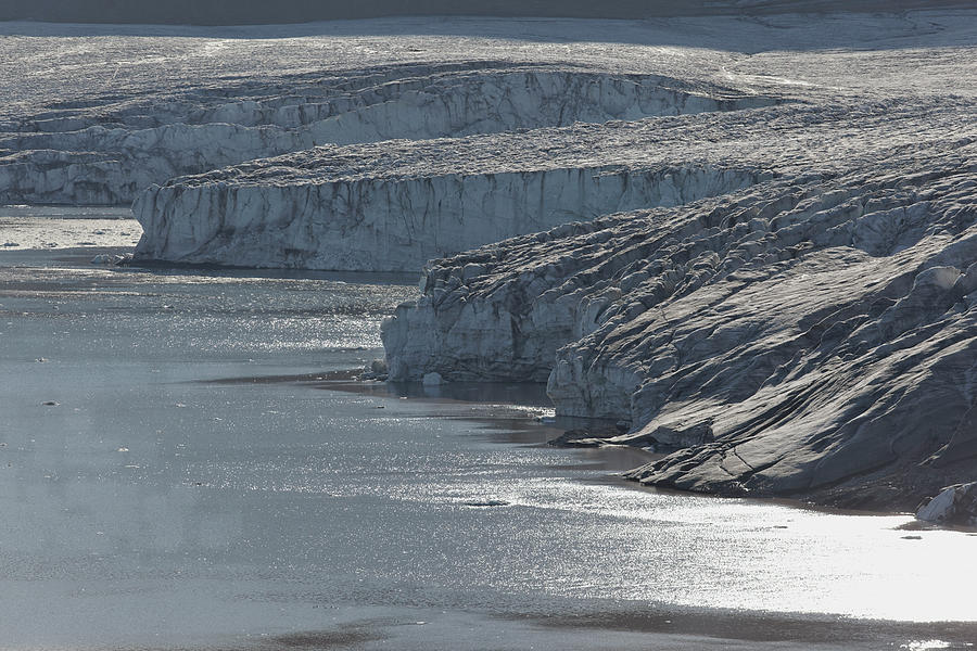 Glaciers In The Arctic Photograph by Regis Vincent