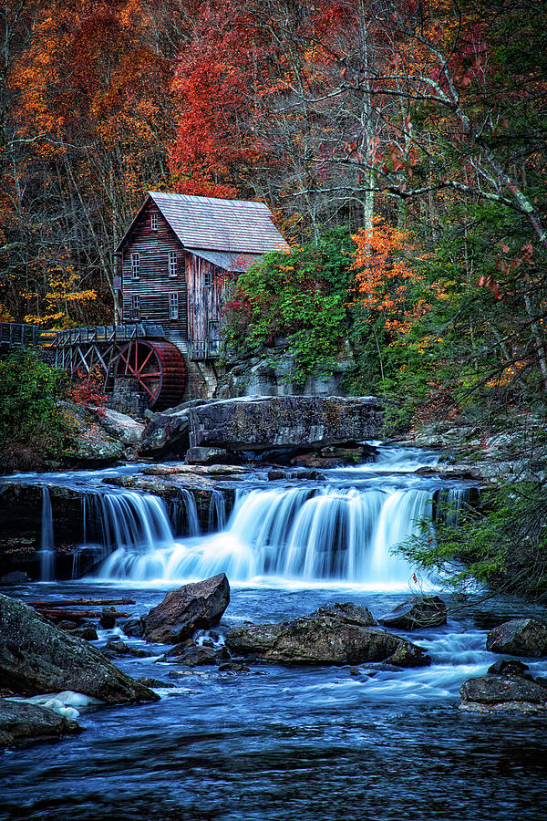 Glade Creek Grist Mill II Photograph by Pete Federico