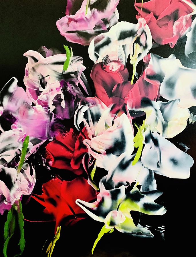 Glads Painting by Tommy McDonell