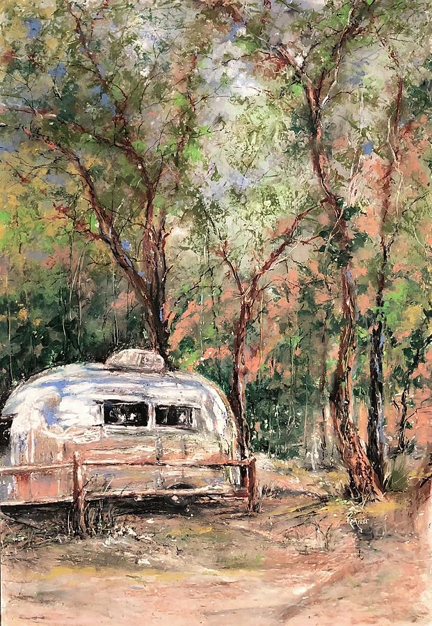 Glamping In Zion National Park Painting by Robin Miller-Bookhout