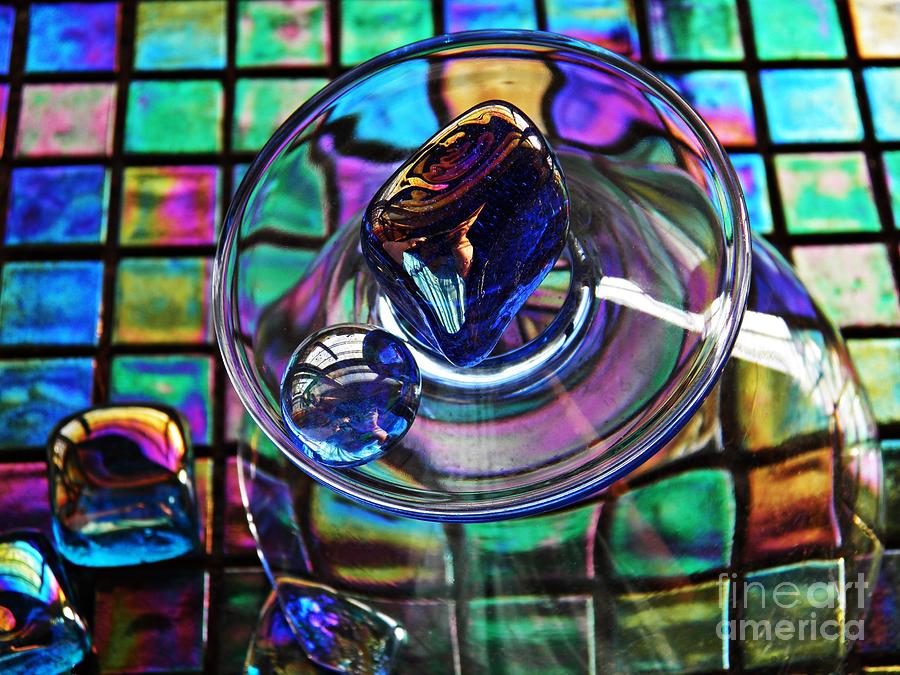 Glass Photograph - Glass Abstract 693 by Sarah Loft