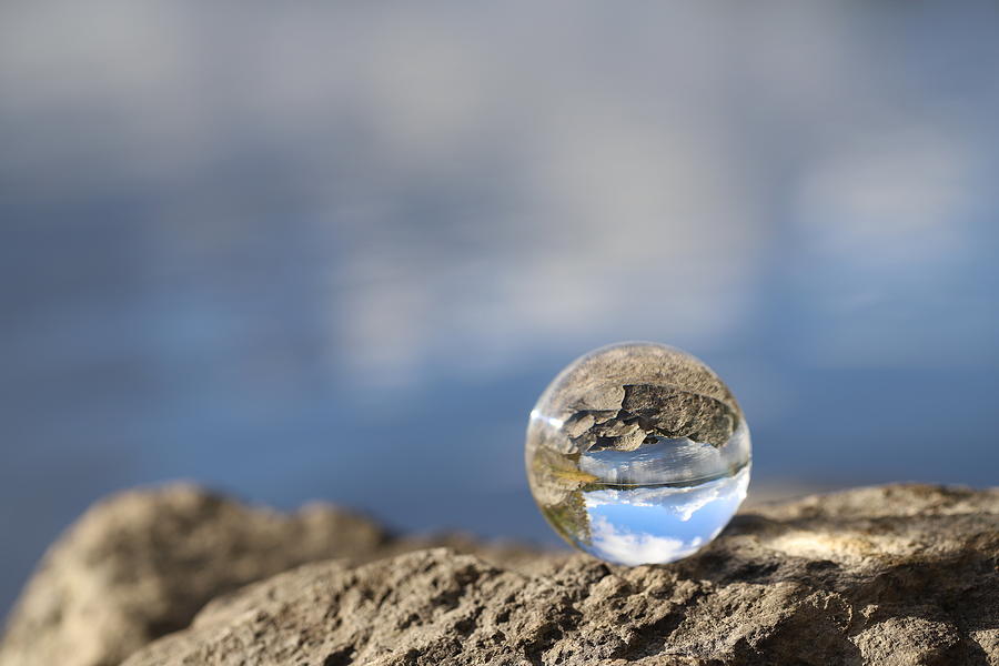 Glass Ball 2 Photograph by Heike Hultsch - Fine Art America