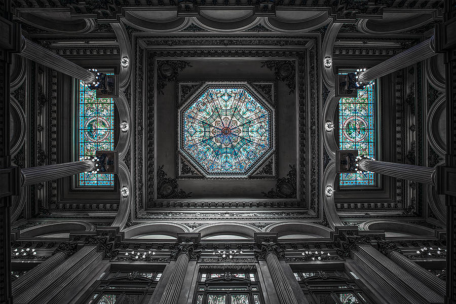Glass Ceiling Photograph by Mei Xu