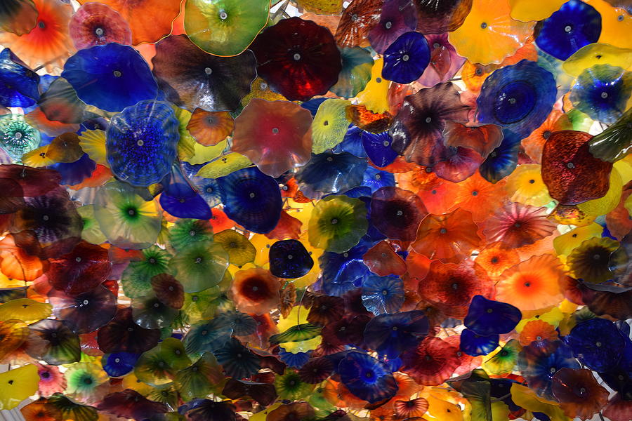 Chihuly Glass Ceiling- Bellagio Photograph by Bnte Creations