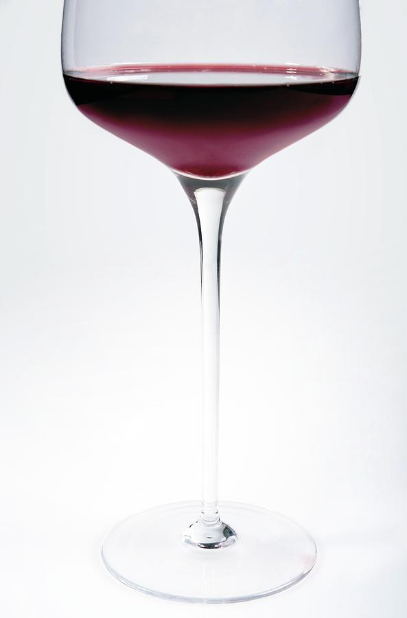 Glass Of Red Wine Photograph by Danielzgombic