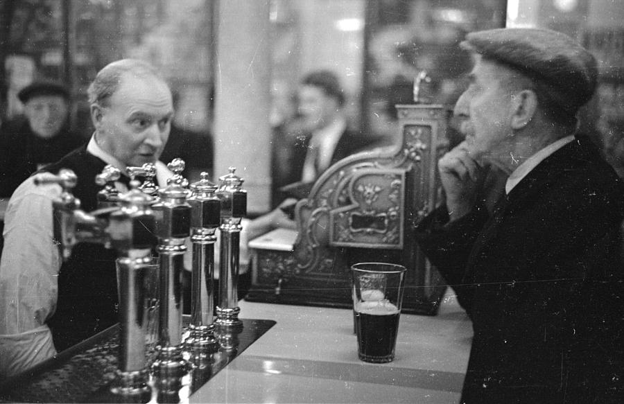 Glaswegian Bar Photograph by Bert Hardy