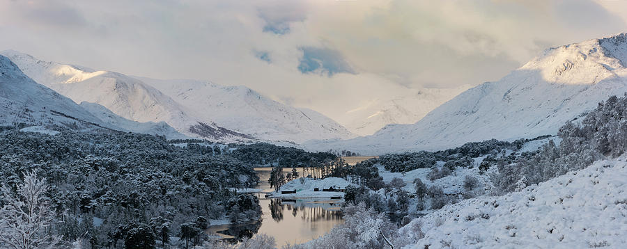Glen Affric in the Snow by Veli Bariskan