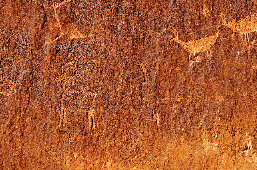 Glen Canyon Petroglyph 007 Photograph by Richard A Brown