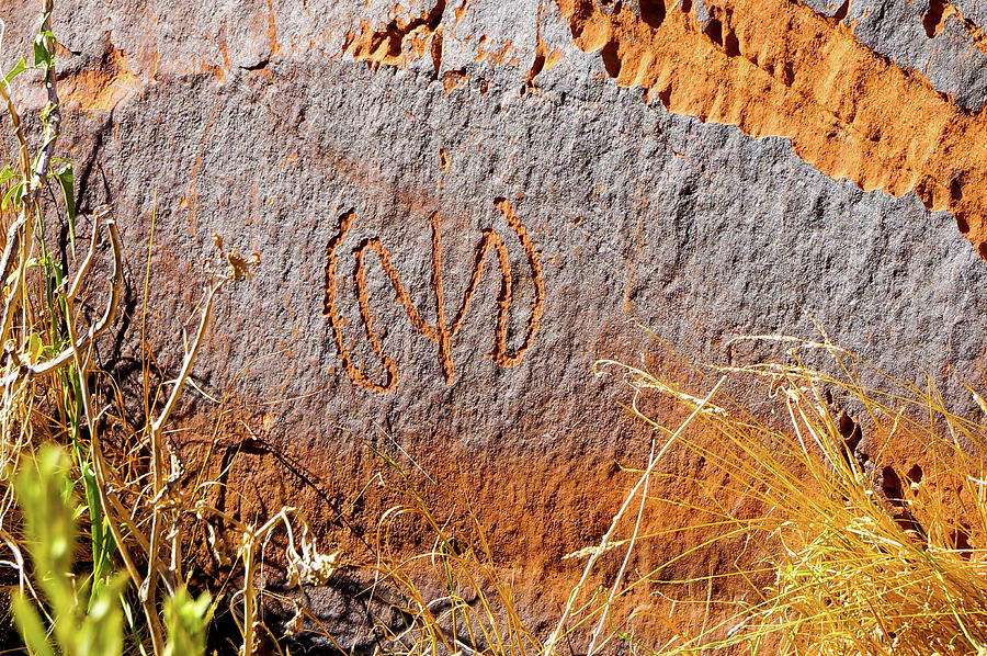 Glen Canyon Petroglyph 008 Photograph by Richard A Brown