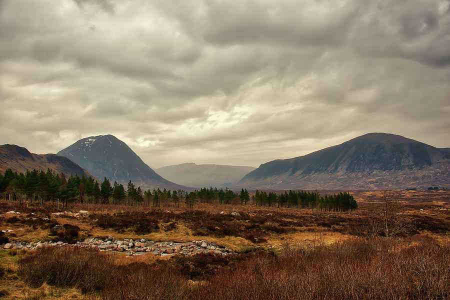 Glen Coe Landscape - Scottish Highlands Photograph by Bill Cannon
