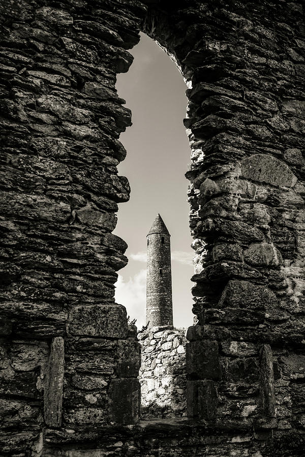 Glendalough Round Tower, Wicklow Ireland Photograph