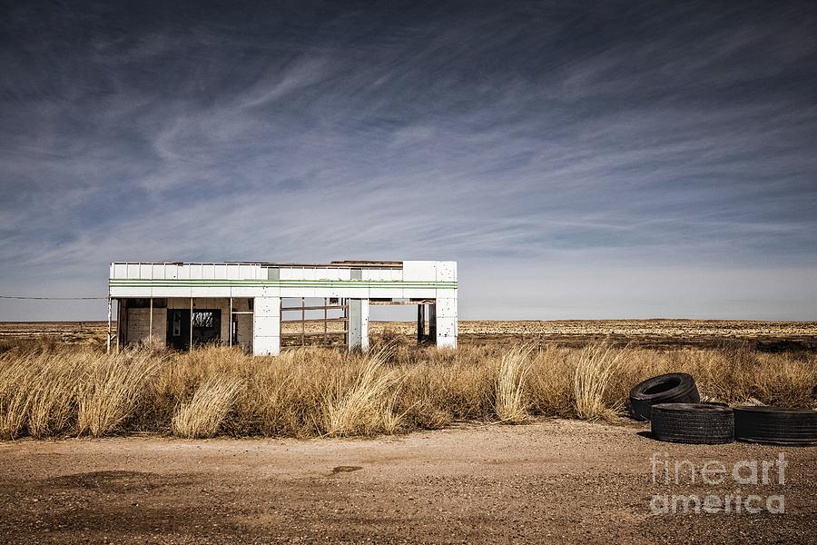 Glenrio Abandoned Gas Station  Photograph by Imagery by Charly