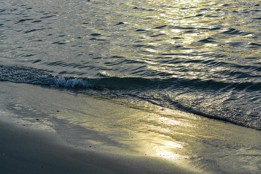 Glistening Surf  Photograph by Tana Reiff