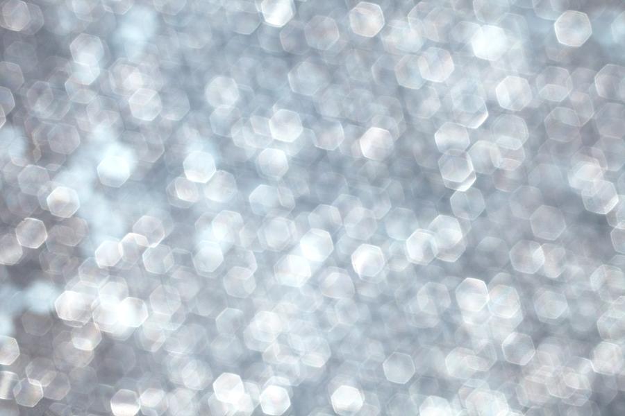 Glittery Lights Background Photograph by Merrymoonmary