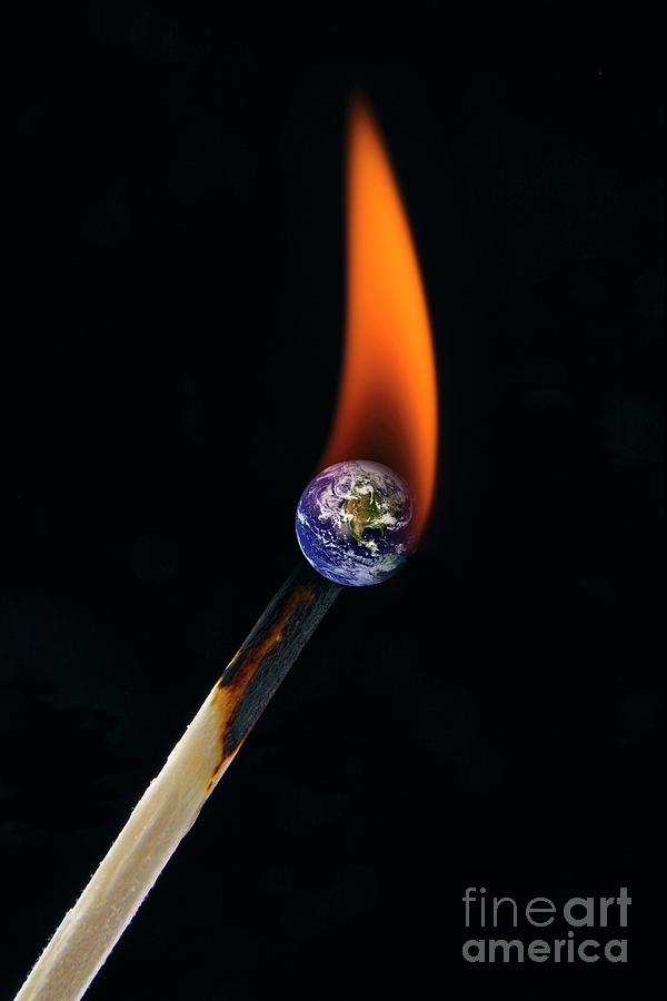 Global Warming Photograph by Victor De Schwanberg/science Photo Library