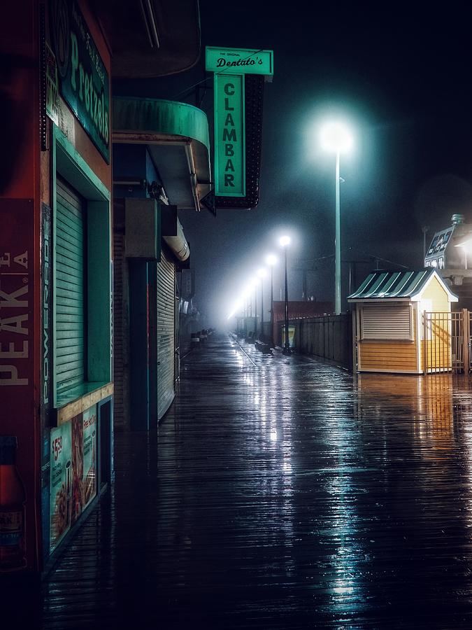 Gloomy Night Photograph by Chad W Hoover