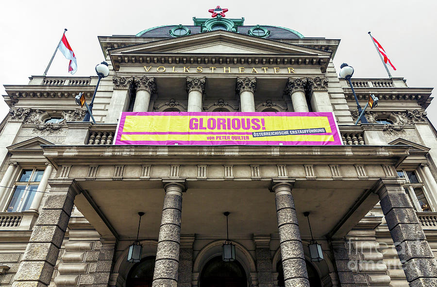 Glorious at the Volkstheater in Vienna Photograph by John Rizzuto