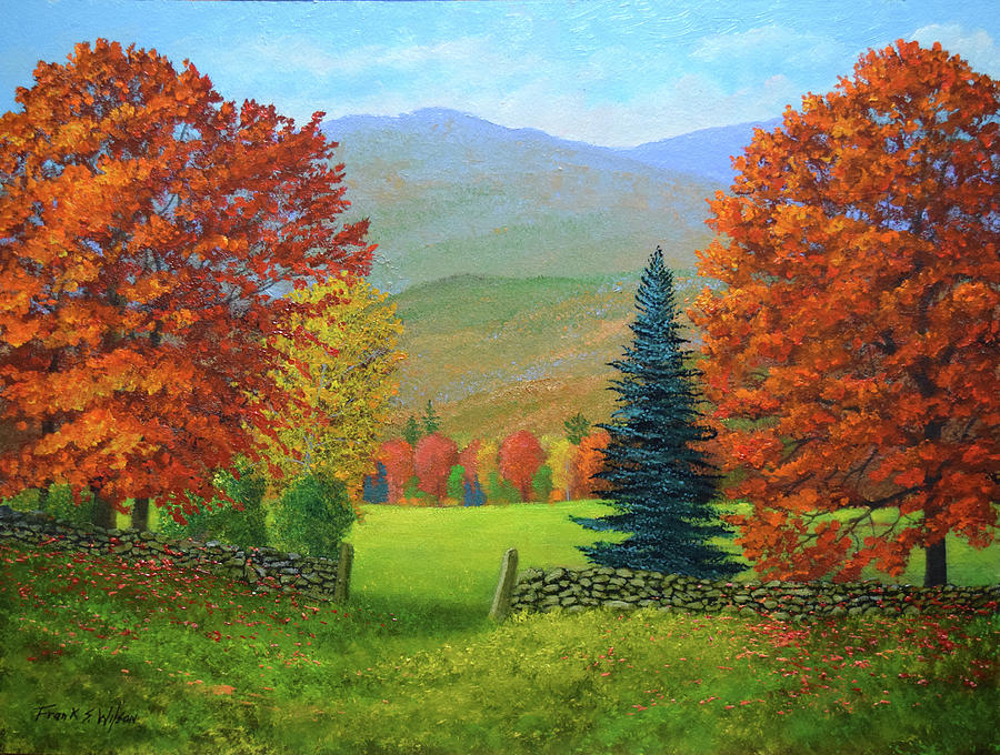Glorious Days Of Autumn Painting