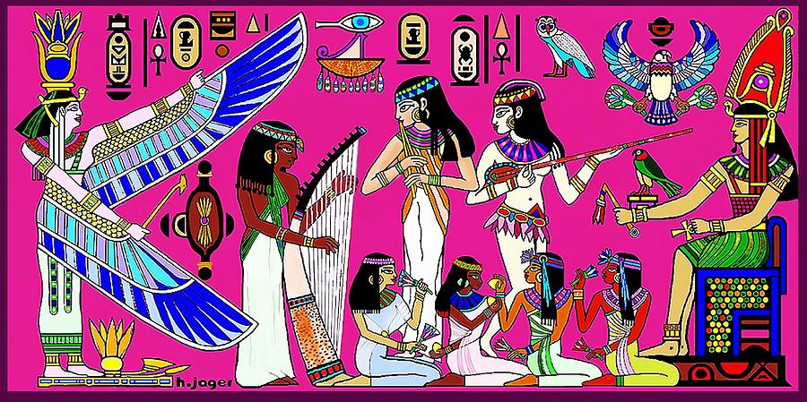 Glorious  Egypt Digital Art by Hartmut Jager