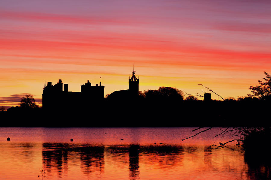 Glorious Sunrise At Linlithgow Palace Photograph by Empato Glorious Sunrise At Linlithgow Palace Photograph by Empato