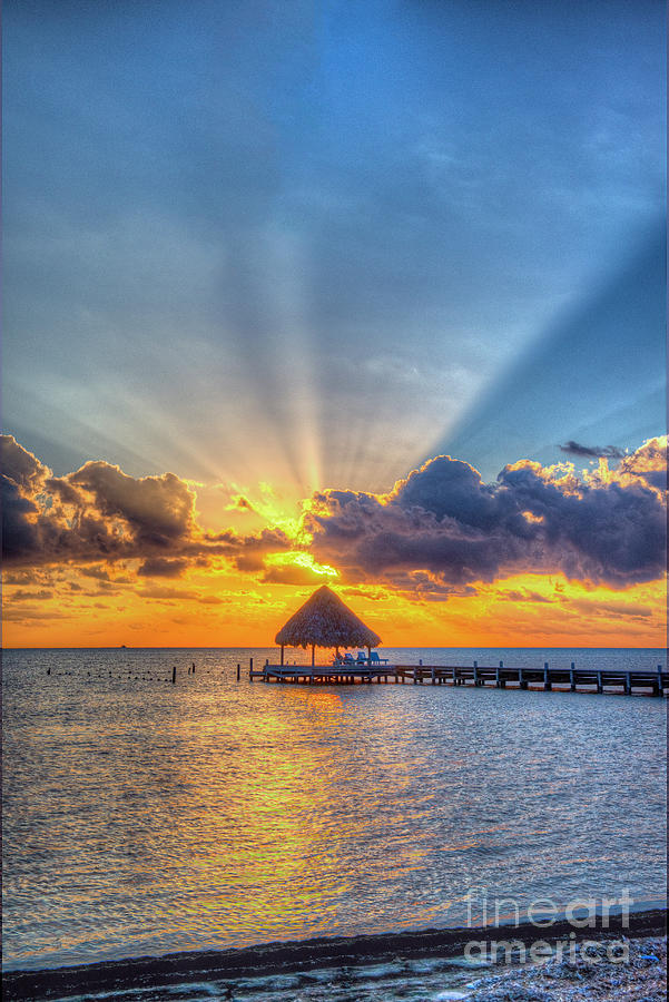 Glorious Sunrise Ray of Sunshine Photograph by David Zanzinger