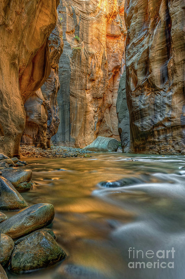 Glow in The Narrows Photograph by Tibor Vari