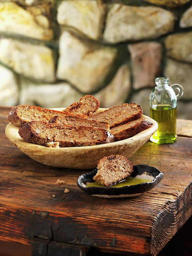 Gluten-free Potato And Four-grain Bread With Olive Oil Photograph by Newedel, Karl