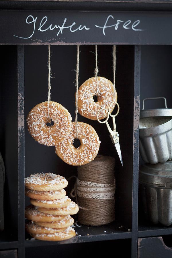 Christmas Photograph - Gluten-free Samoa Biscuits For Christmas by Eising Studio