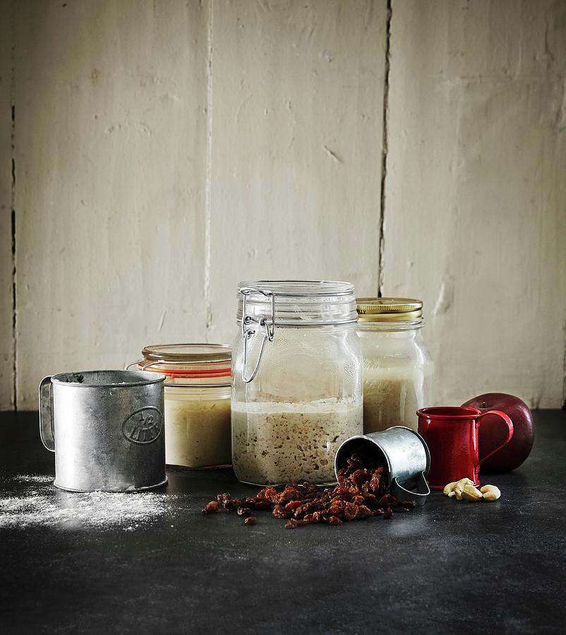 Gluten-free Sourdough Starter Photograph by Fanny Rdvik