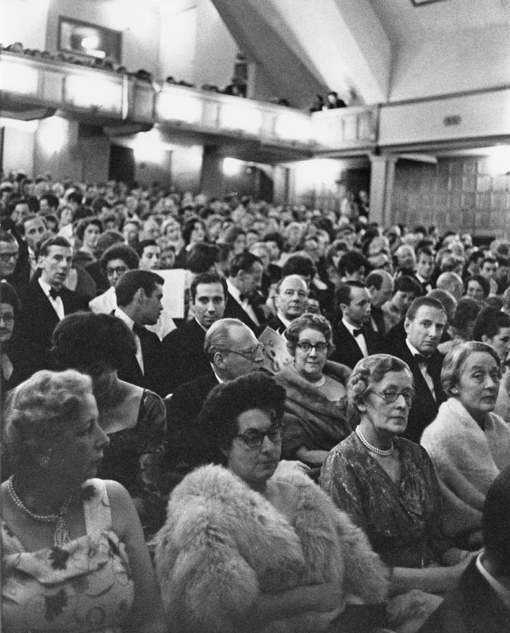 Glyndebourne Audience Photograph by Erich Auerbach