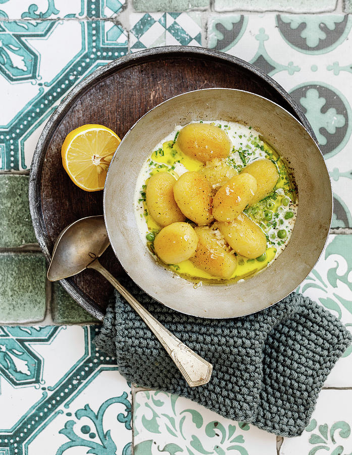 Gnocchi Al Limone gnocchi With Lime Photograph by Anna Haas / Stockfood Studios