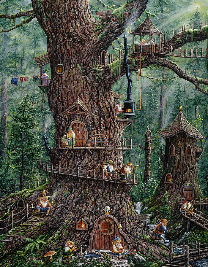 Gnomes Sweet Home by Jeff Tift