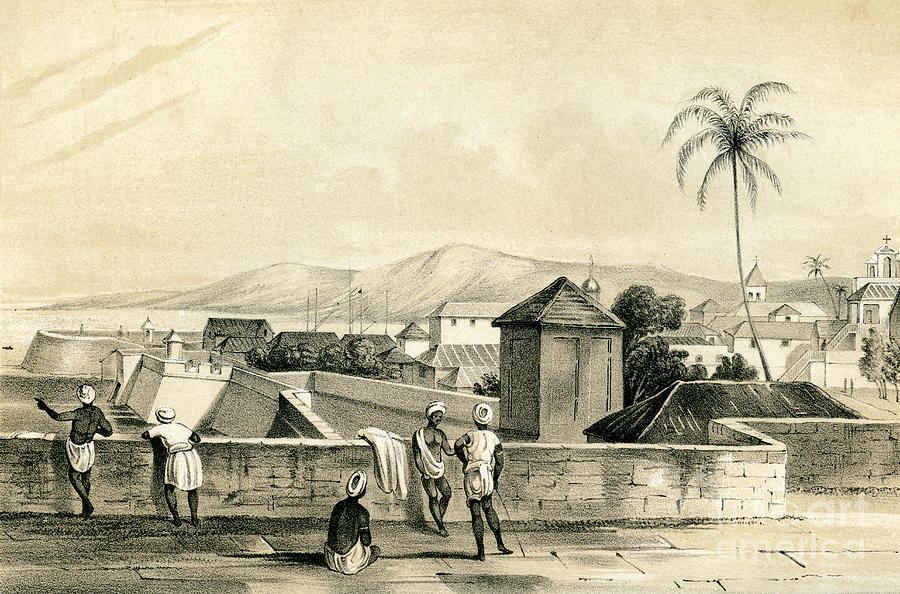 Goa, From The Upper Curtain, India Drawing by Print Collector