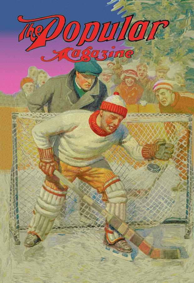 Goalie Making Glove Save Painting by Unknown Goalie Making Glove Save Painting by Unknown