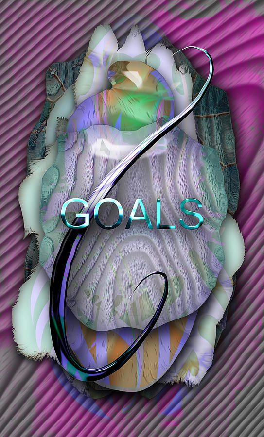 Goals Mixed Media by Marvin Blaine