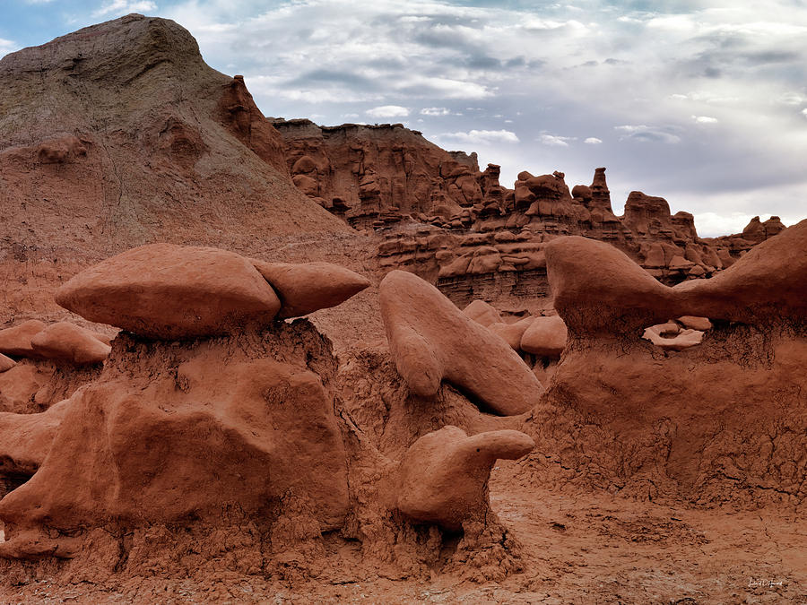Nature Photograph - Goblin Valley 12 by Leland D Howard