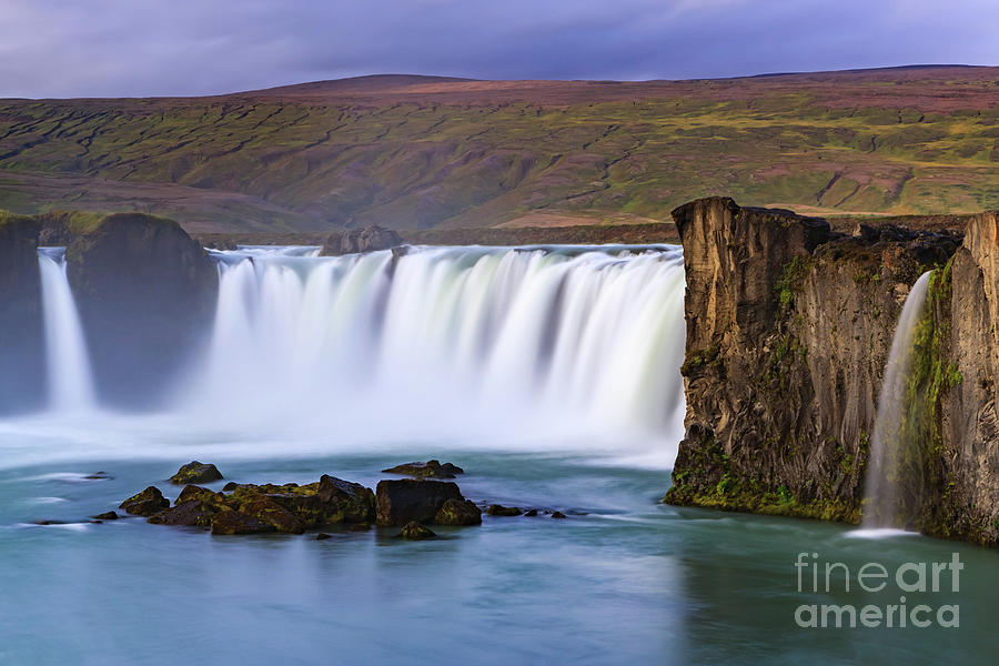 Godafoss waterfall, Iceland Photograph by Henk Meijer Photography
