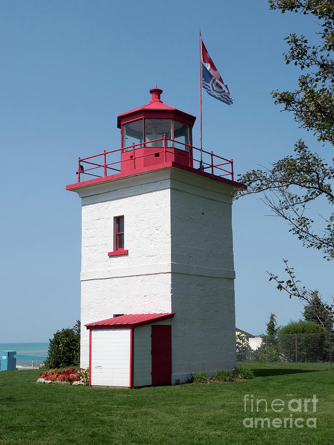 Goderich Lighthouse Photograph by Louise Heusinkveld