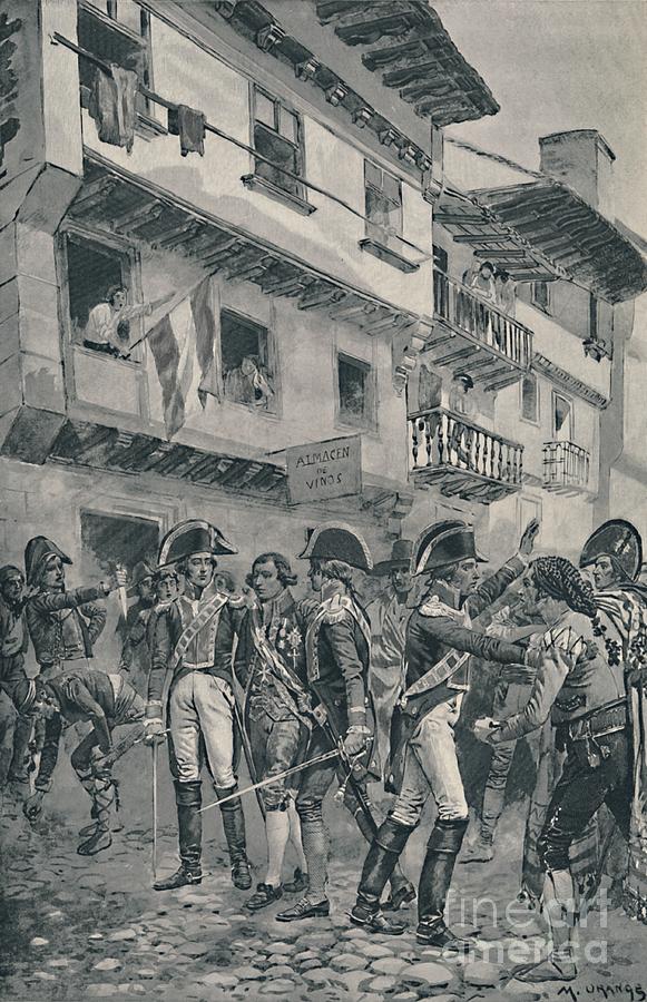 Godoy Taken Into Custody By The Spanish Drawing by Print Collector