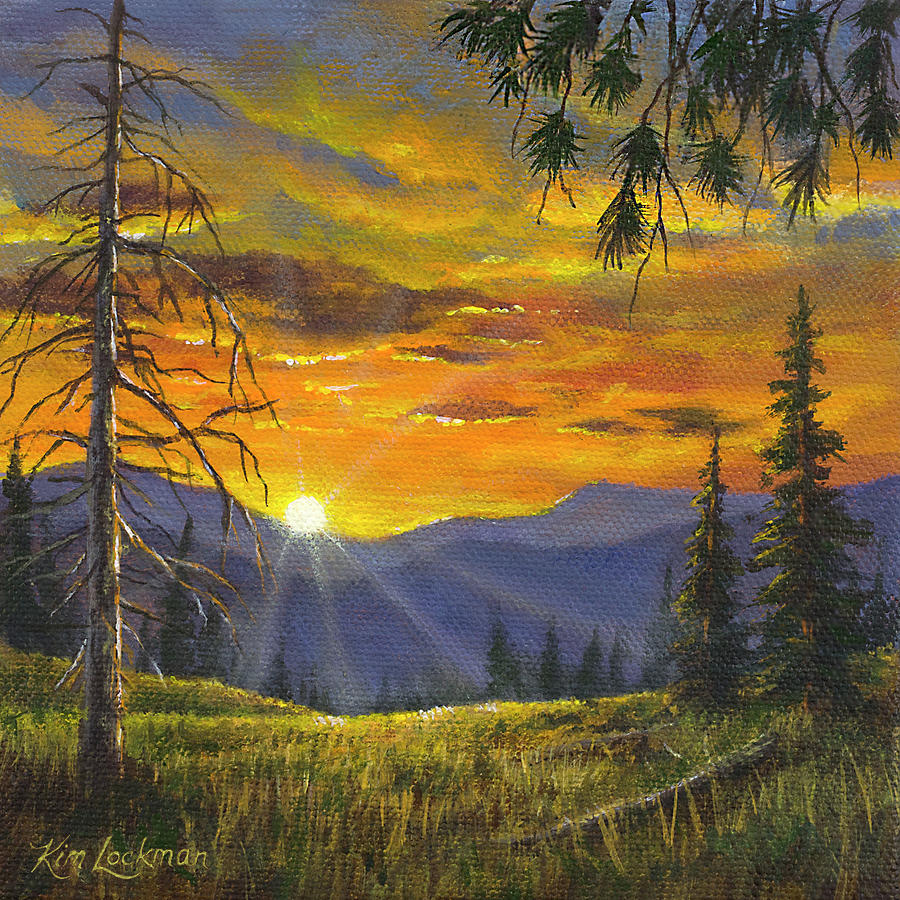 Gods Country Painting by Kim Lockman