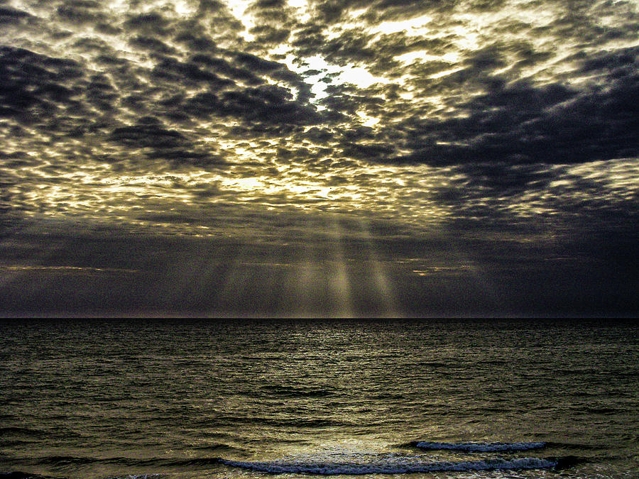 Gods Sun Rise Photograph by Louis Dallara