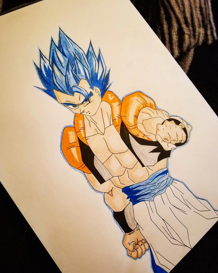 Gogeta Super Saiyan Blue Sticker